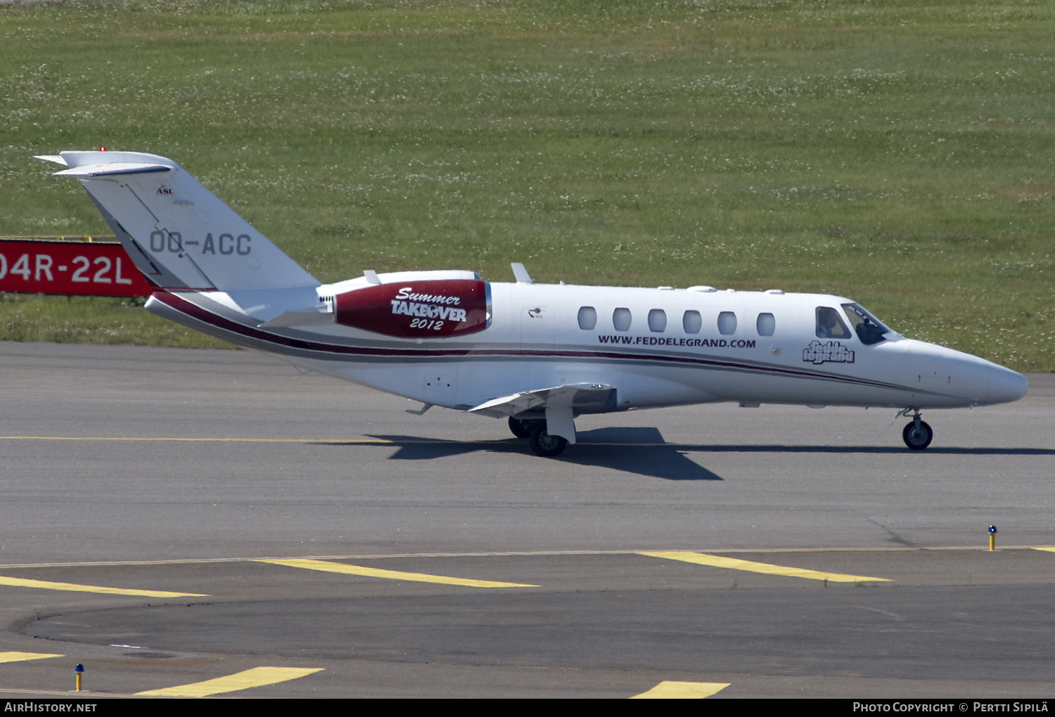 Aircraft Photo of OO-ACC | Cessna 525A CitationJet CJ2+ | ASL - Air Service Liège | AirHistory.net #202577