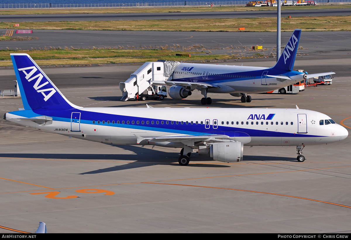 Aircraft Photo of JA8304 | Airbus A320-211 | All Nippon Airways - ANA | AirHistory.net #202603
