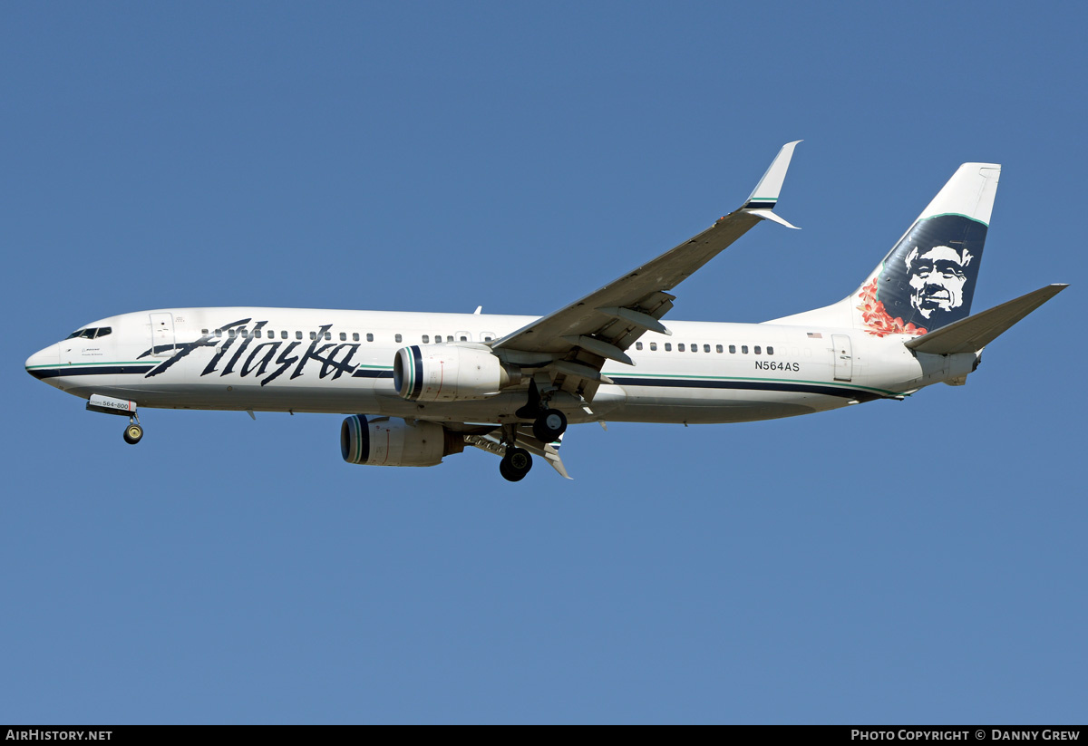 Aircraft Photo of N564AS | Boeing 737-890 | AirHistory.net #202607