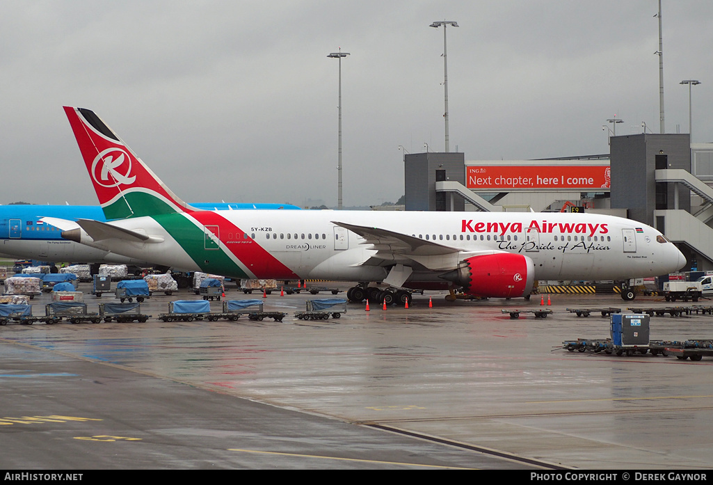 Aircraft Photo of 5Y-KZB | Boeing 787-8 Dreamliner | Kenya Airways | AirHistory.net #202610