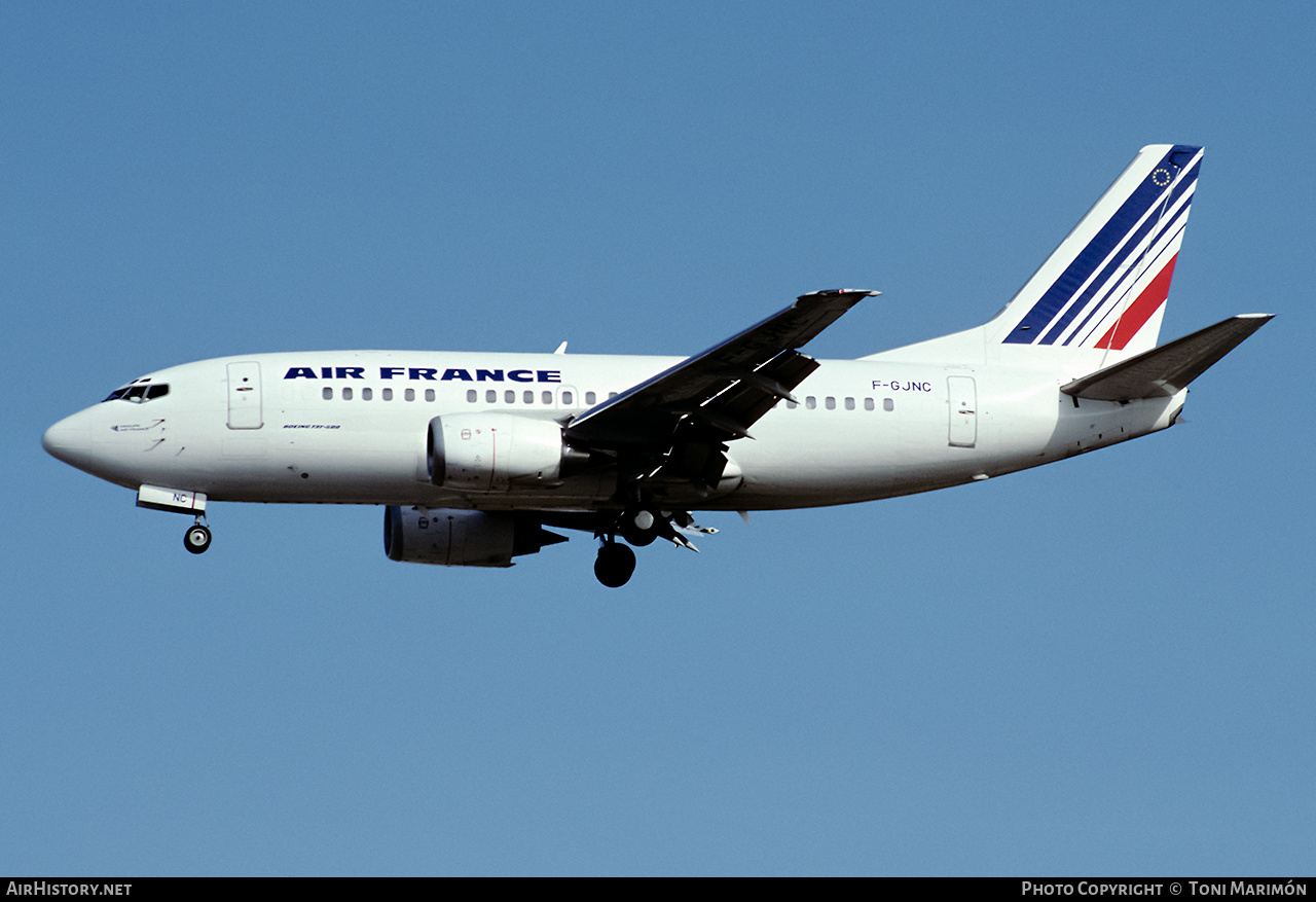 Aircraft Photo of F-GJNC | Boeing 737-528 | Air France | AirHistory.net #202614