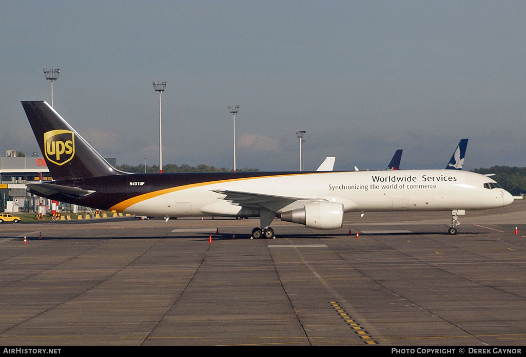 Aircraft Photo of N431UP | Boeing 757-24APF | United Parcel Service - UPS | AirHistory.net #202617