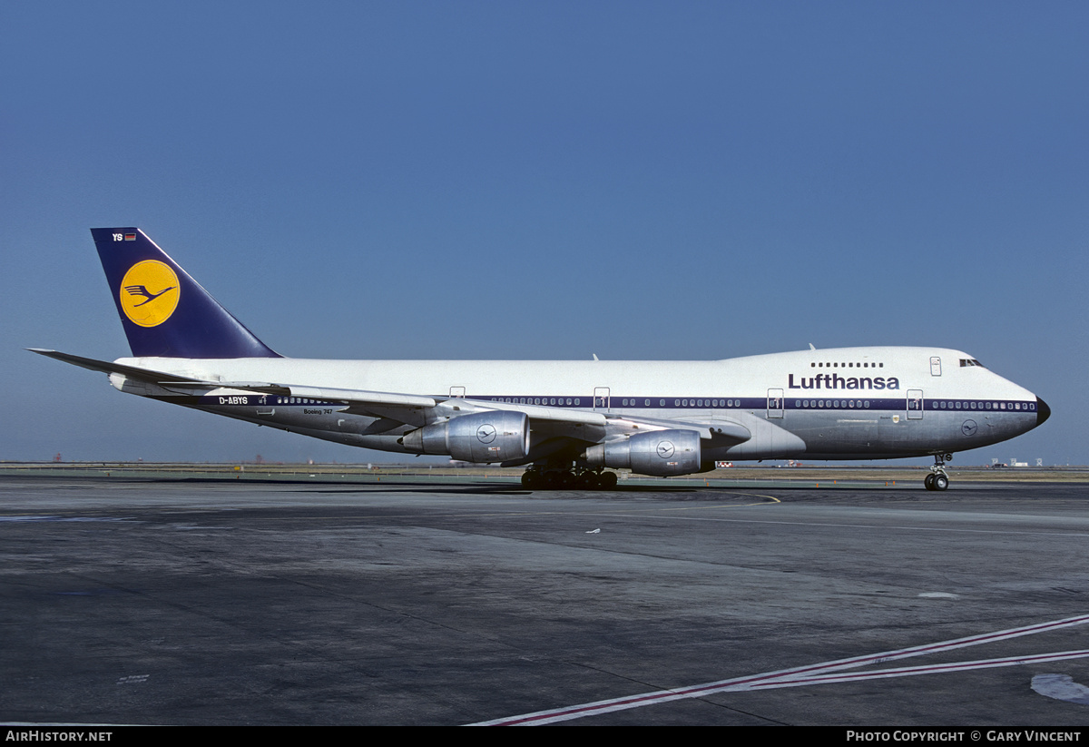 Aircraft Photo of D-ABYS | Boeing 747-230B | Lufthansa | AirHistory.net #202624