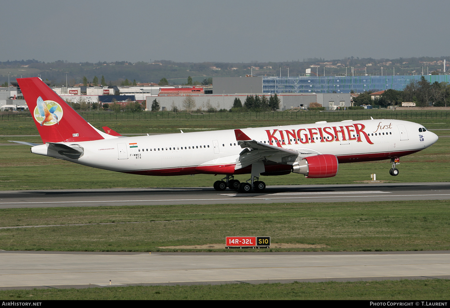 Aircraft Photo of F-WWKA | Airbus A330-223 | Kingfisher Airlines | AirHistory.net #202634