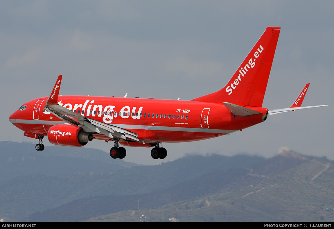 Aircraft Photo of OY-MRH | Boeing 737-7L9 | Sterling Airlines | AirHistory.net #202639