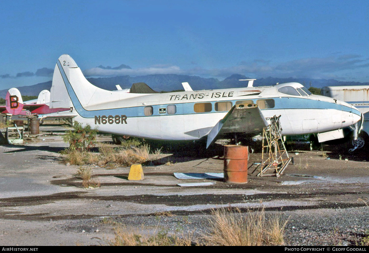 Aircraft Photo of N668R | Riley Dove 2 | Trans-Isle Airlines | AirHistory.net #202662