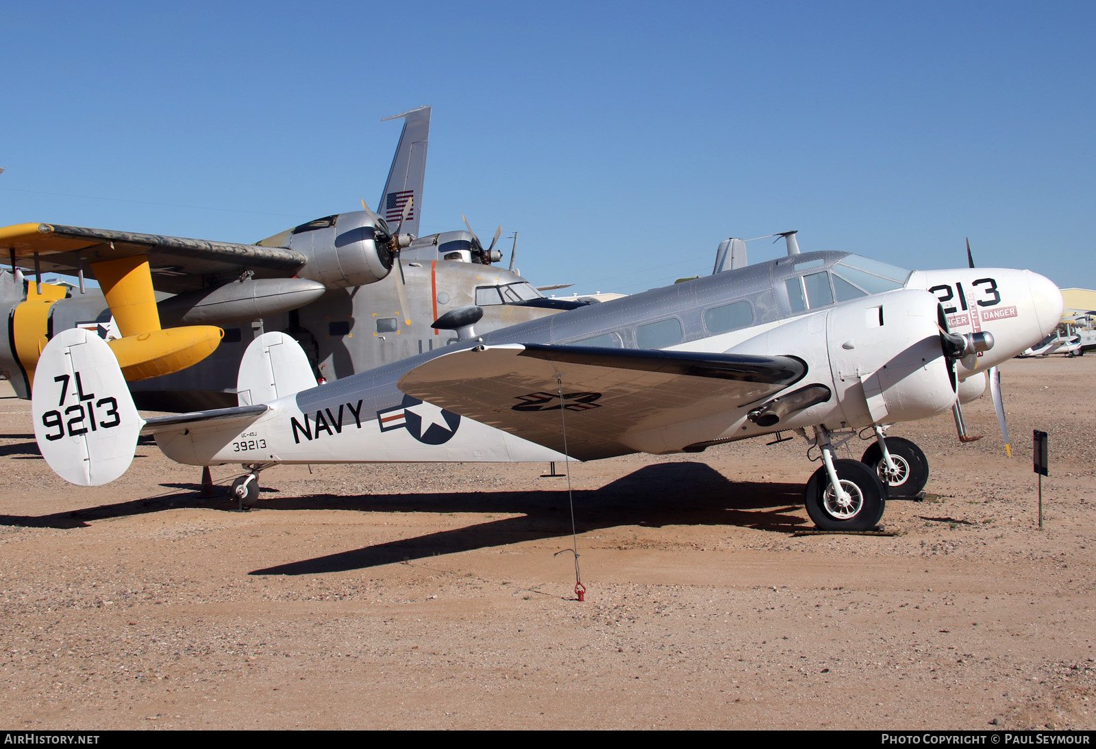 Aircraft Photo of 39213 / 9213 | Beech UC-45J Expeditor | USA - Navy | AirHistory.net #202712