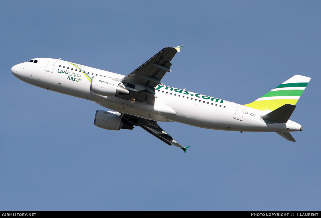 Aircraft Photo of VP-CXT | Airbus A320-214 | Nas Air | AirHistory.net #202713