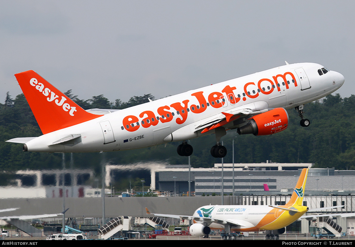 Aircraft Photo of G-EZBE | Airbus A319-111 | EasyJet | AirHistory.net #202718