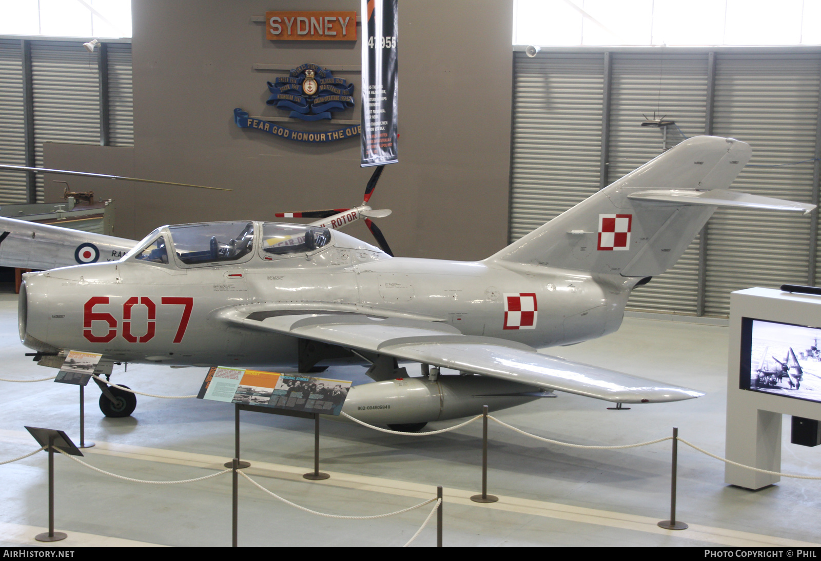 Aircraft Photo of 607 | PZL-Mielec SBLim-2A (MiG-15UTI) | Poland - Air Force | AirHistory.net #202719