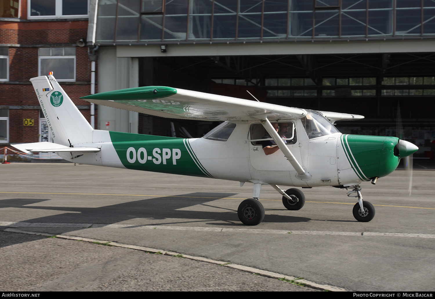 Aircraft Photo of OO-SPP | Cessna 152 | Royal Aéro Para Club de Spa | AirHistory.net #202731