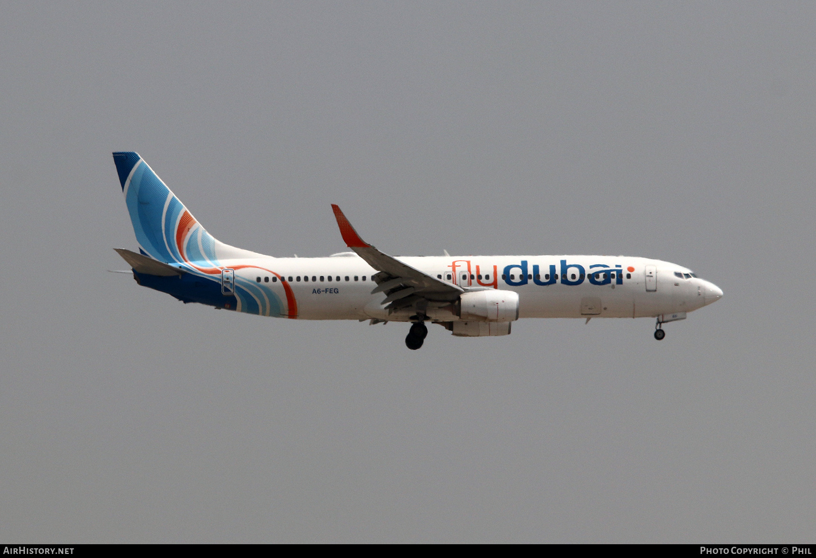 Aircraft Photo of A6-FEG | Boeing 737-8KN | Flydubai | AirHistory.net #202735