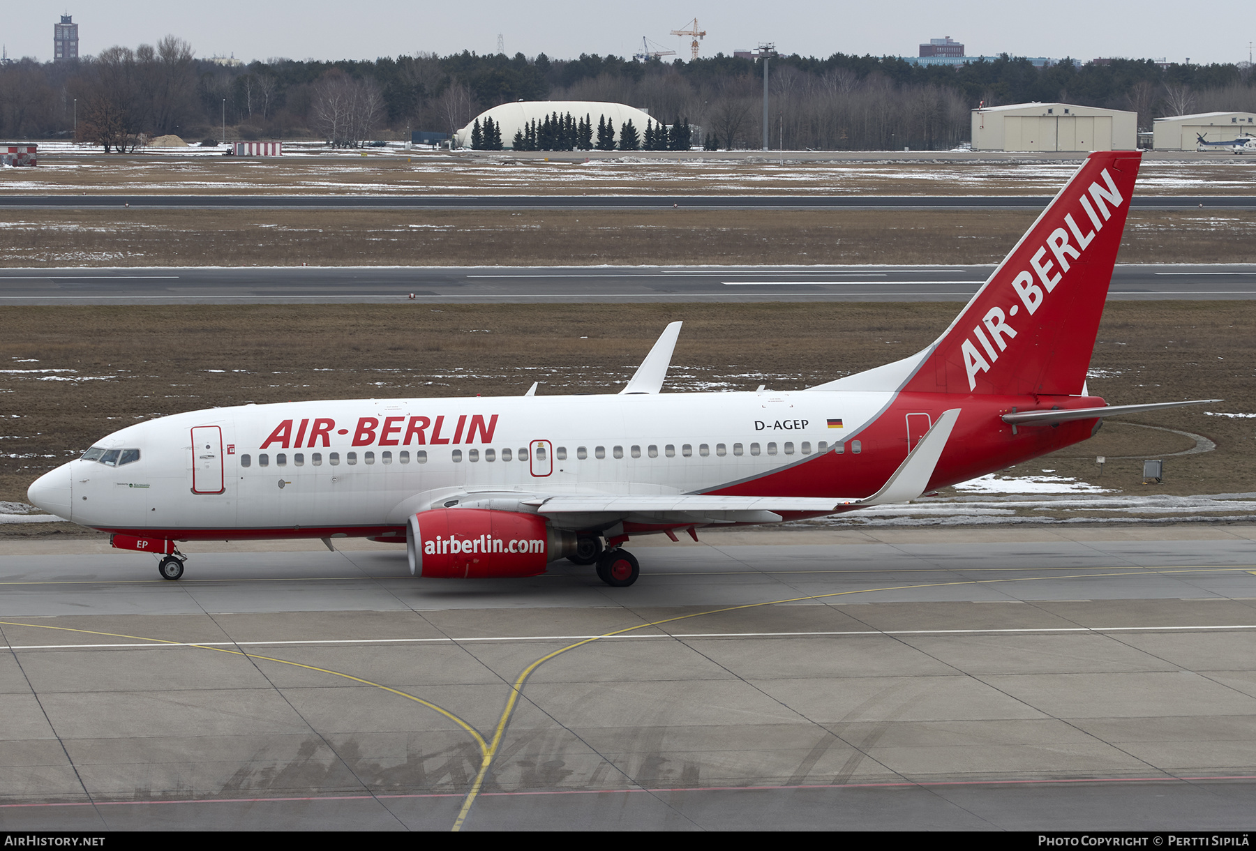 Aircraft Photo of D-AGEP | Boeing 737-75B | Air Berlin | AirHistory.net #202740