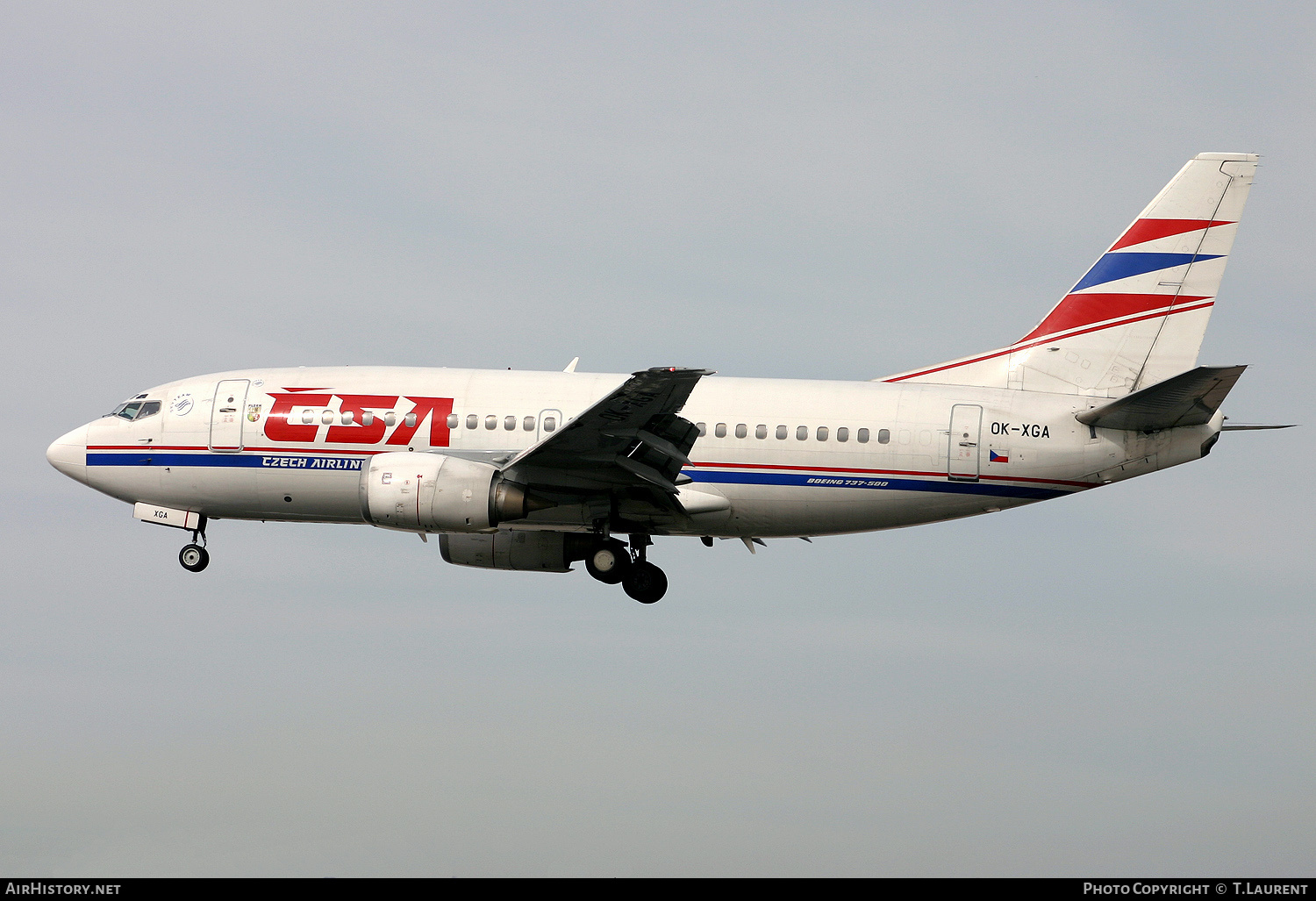 Aircraft Photo of OK-XGA | Boeing 737-55S | ČSA - Czech Airlines | AirHistory.net #202749