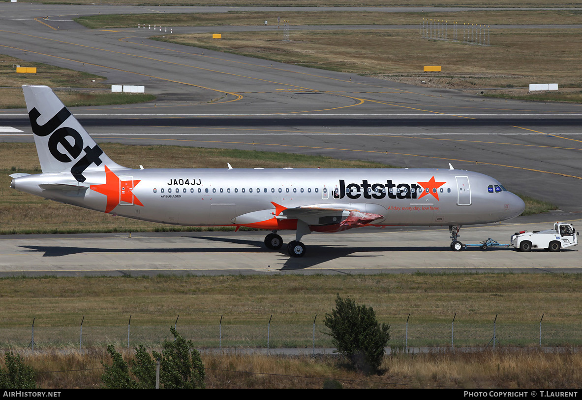 Aircraft Photo of JA04JJ | Airbus A320-232 | Jetstar Airways | AirHistory.net #202751