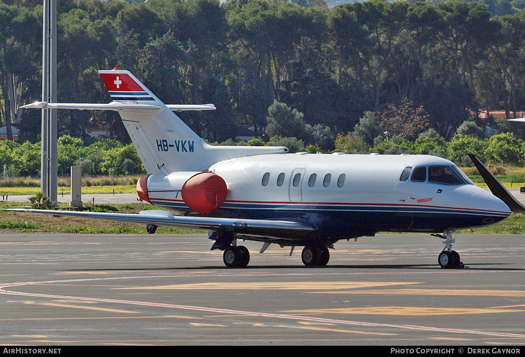 Aircraft Photo of HB-VKW | British Aerospace BAe-125-800A | AirHistory.net #202763