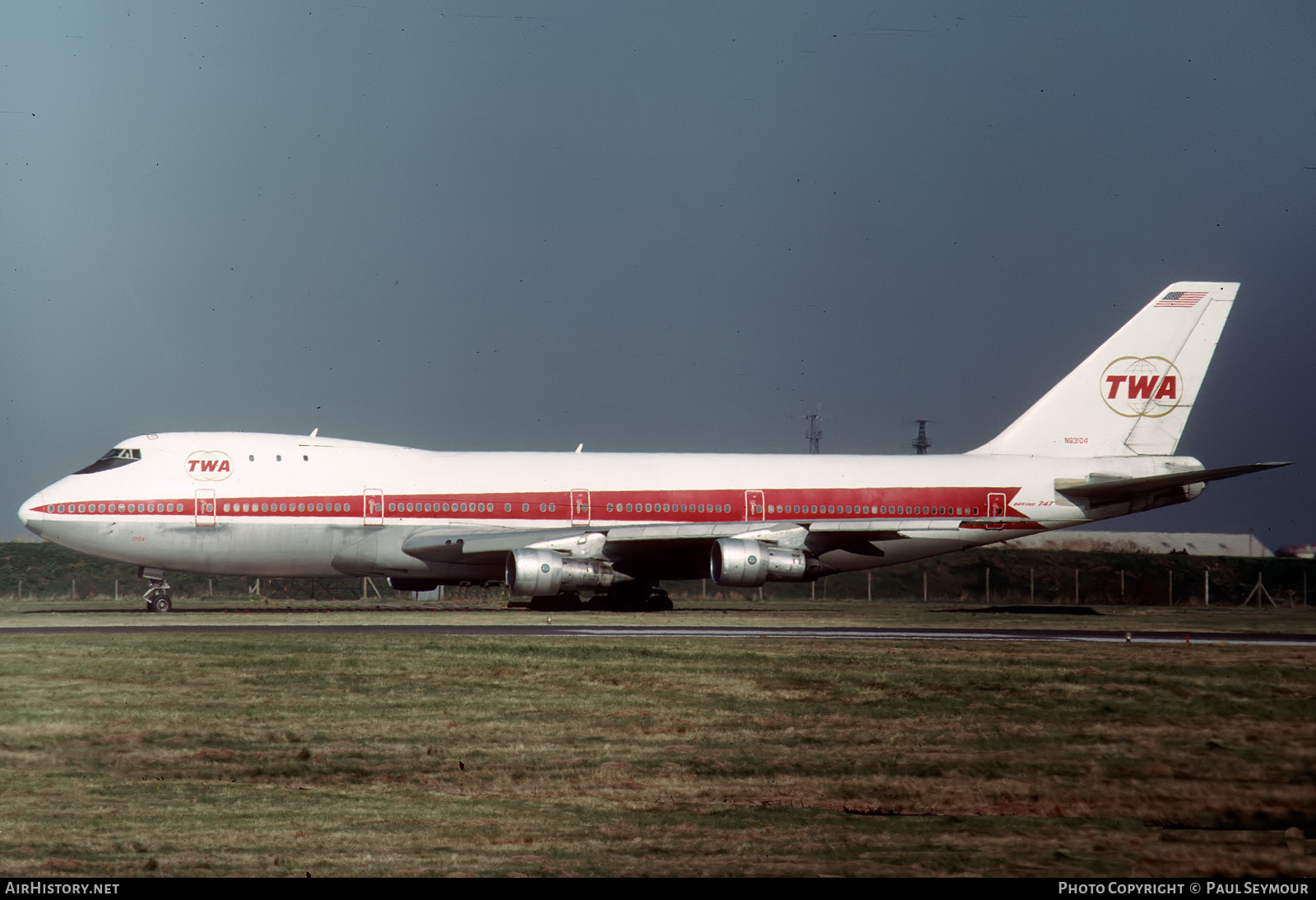 Aircraft Photo of N93104 | Boeing 747-131 | Trans World Airlines - TWA | AirHistory.net #202766