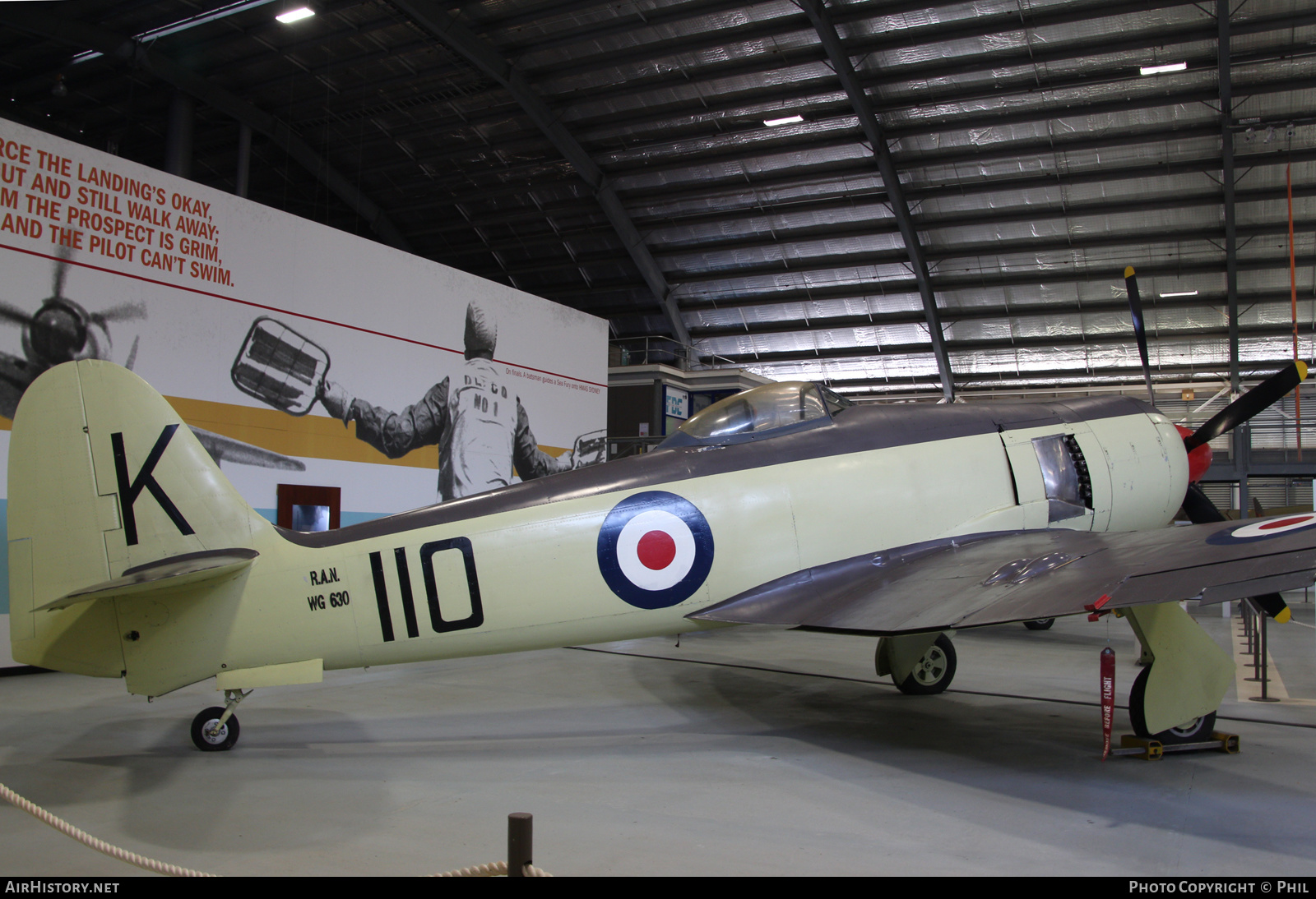 Aircraft Photo of WG630 | Hawker Sea Fury FB11 | Australia - Navy | AirHistory.net #202772