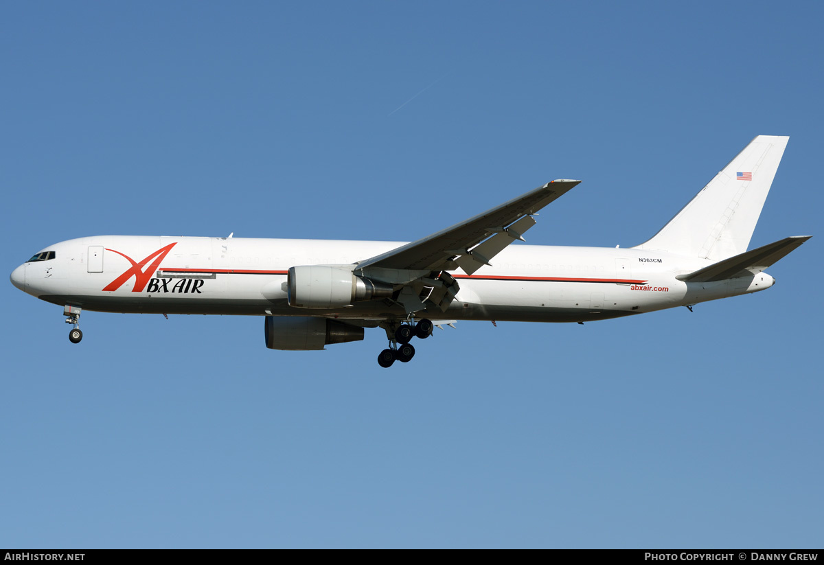 Aircraft Photo of N363CM | Boeing 767-338/ER(BDSF) | ABX Air | AirHistory.net #202786