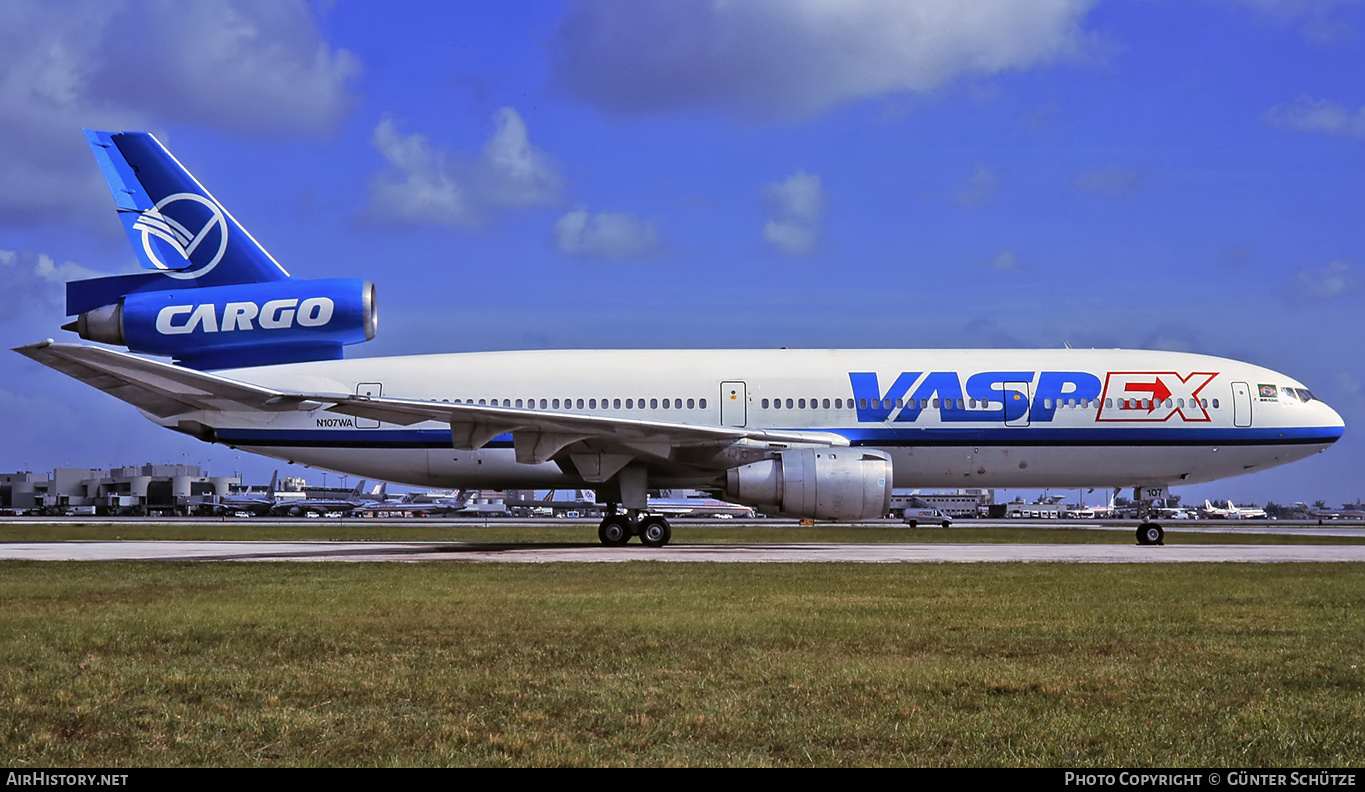 Aircraft Photo of N107WA | McDonnell Douglas DC-10-30CF | VASPEX Cargo | AirHistory.net #202788