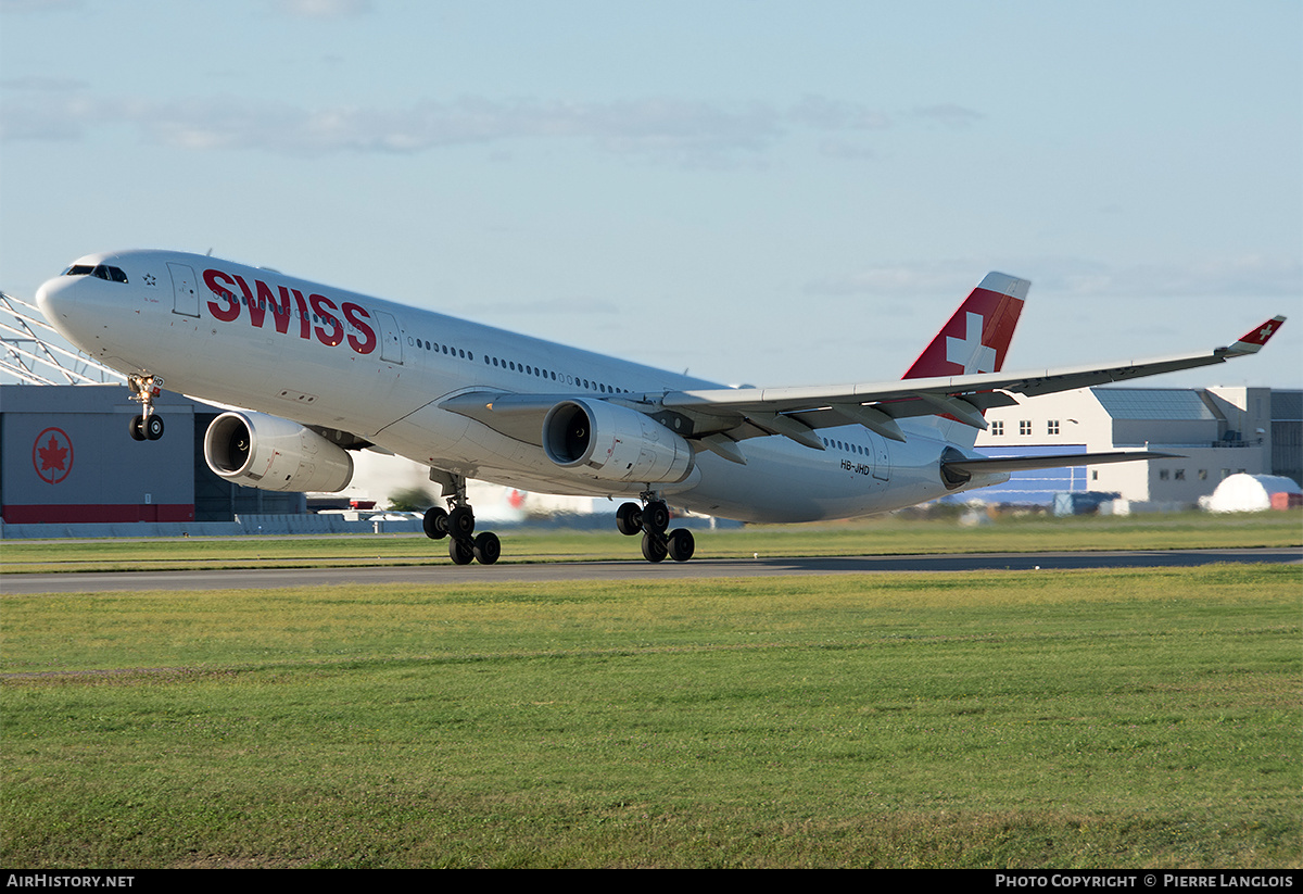 Aircraft Photo of HB-JHD | Airbus A330-343 | Swiss International Air Lines | AirHistory.net #202790