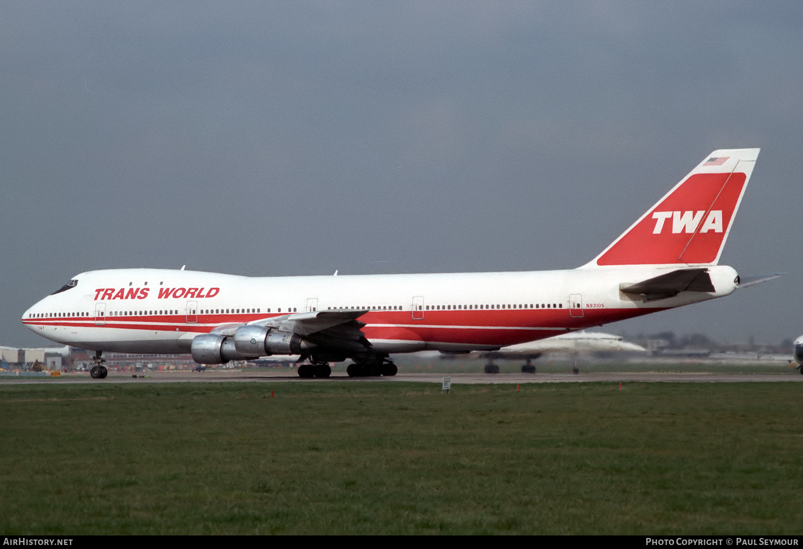 Aircraft Photo of N93105 | Boeing 747-131 | Trans World Airlines - TWA | AirHistory.net #202813