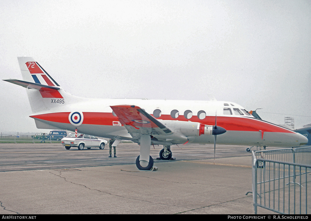 Aircraft Photo of XX495 | Scottish Aviation HP-137 Jetstream T1 | UK - Air Force | AirHistory.net #202827