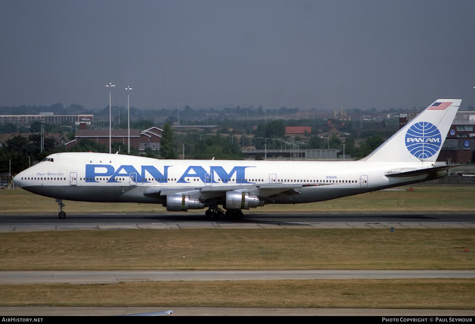 Aircraft Photo of N742PA | Boeing 747-121 | Pan American World Airways - Pan Am | AirHistory.net #202834