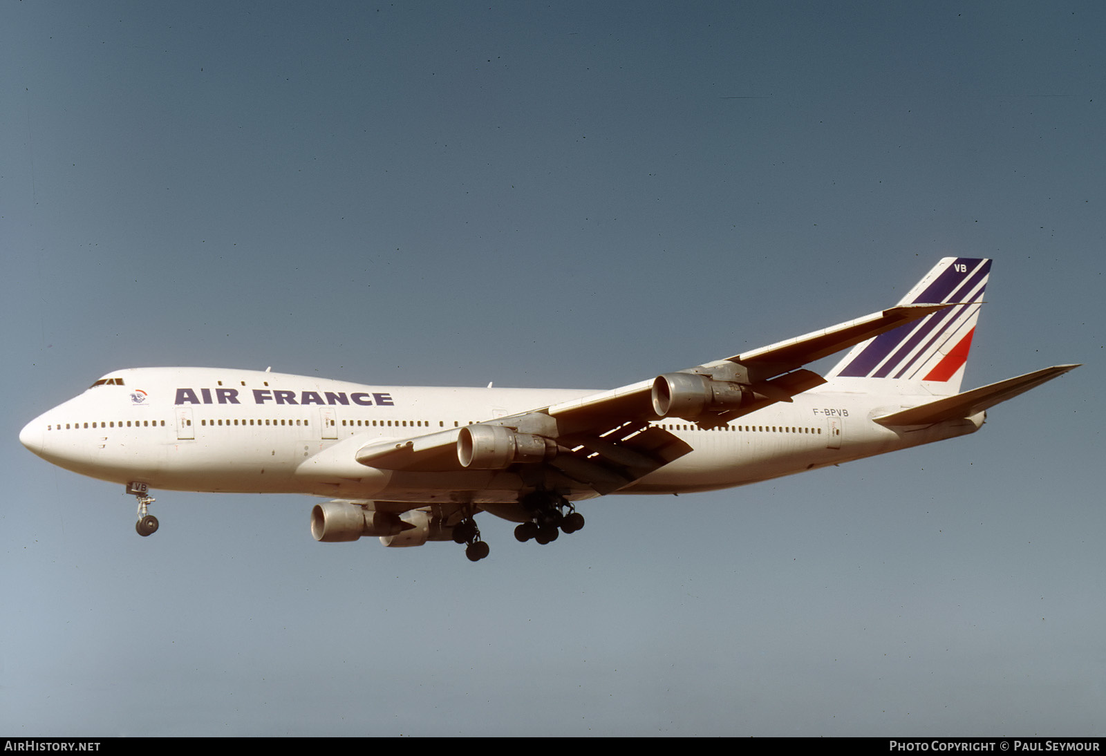 Aircraft Photo of F-BPVB | Boeing 747-128 | Air France | AirHistory.net #202837