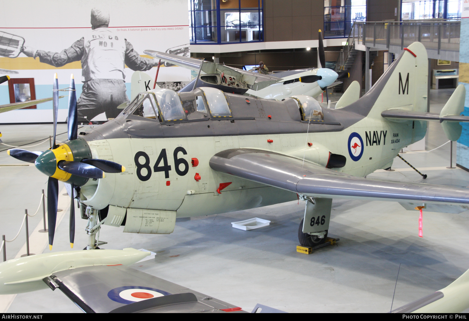Aircraft Photo of XA434 | Fairey Gannet AS.1 | Australia - Navy | AirHistory.net #202839