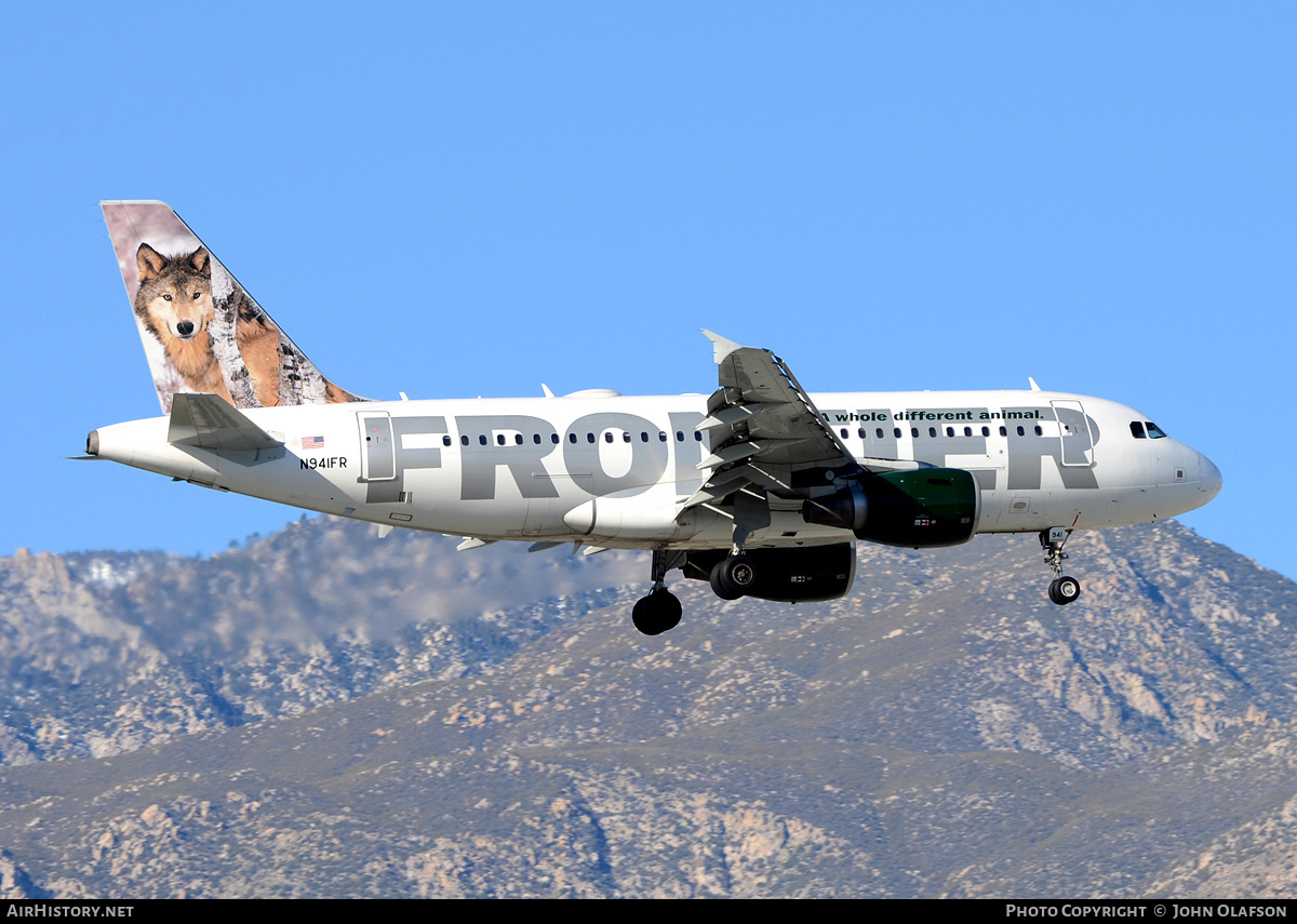 Aircraft Photo of N941FR | Airbus A319-111 | Frontier Airlines | AirHistory.net #202842
