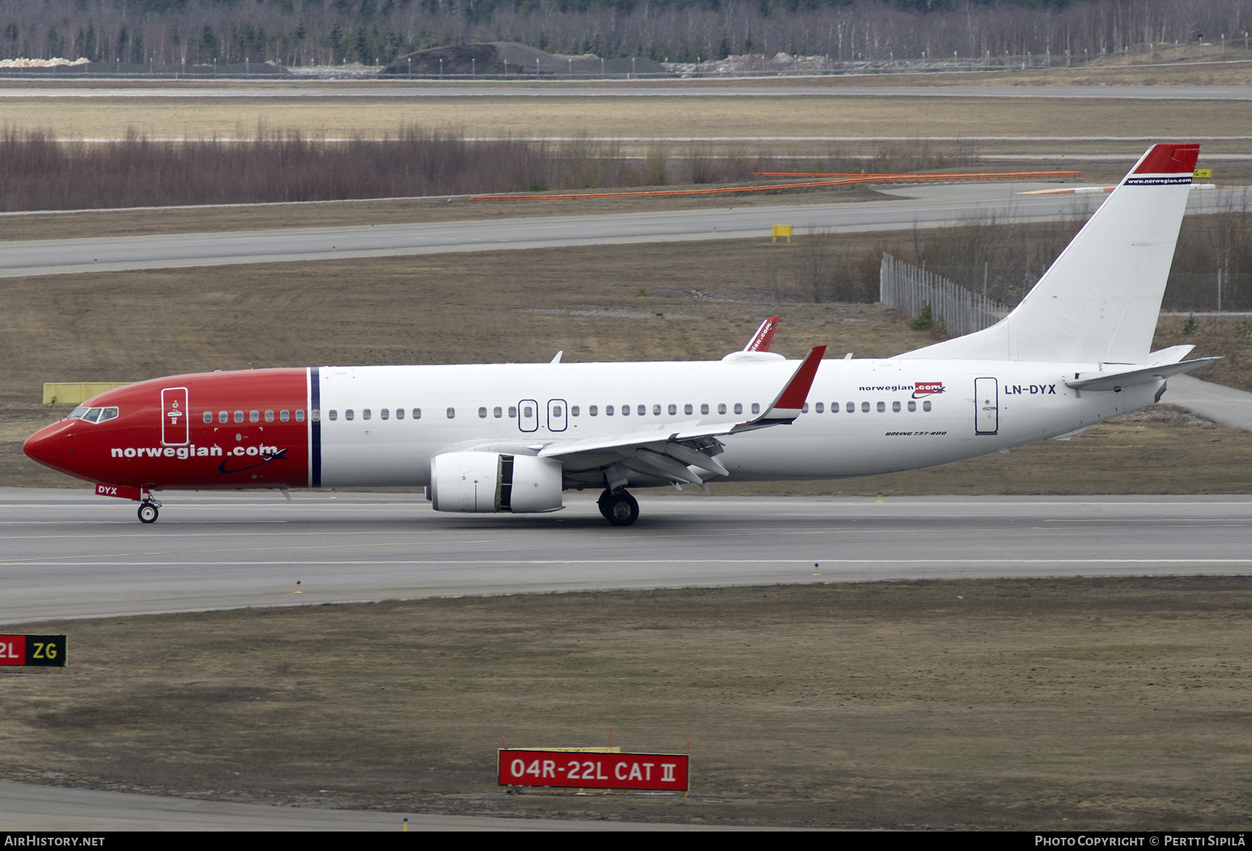 Aircraft Photo of LN-DYX | Boeing 737-8JP | Norwegian | AirHistory.net #202862