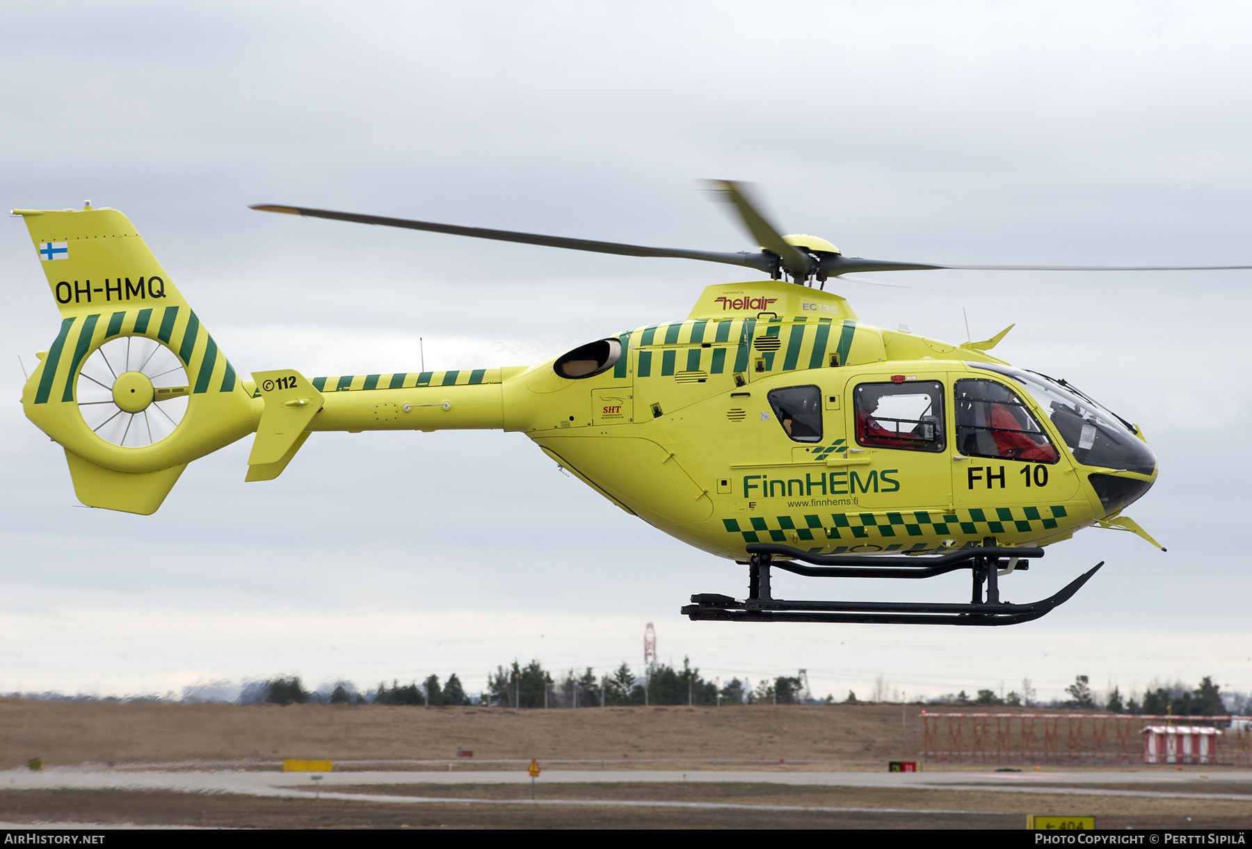 Aircraft Photo of OH-HMQ | Eurocopter EC-135P-2+ | FinnHEMS | AirHistory.net #202864