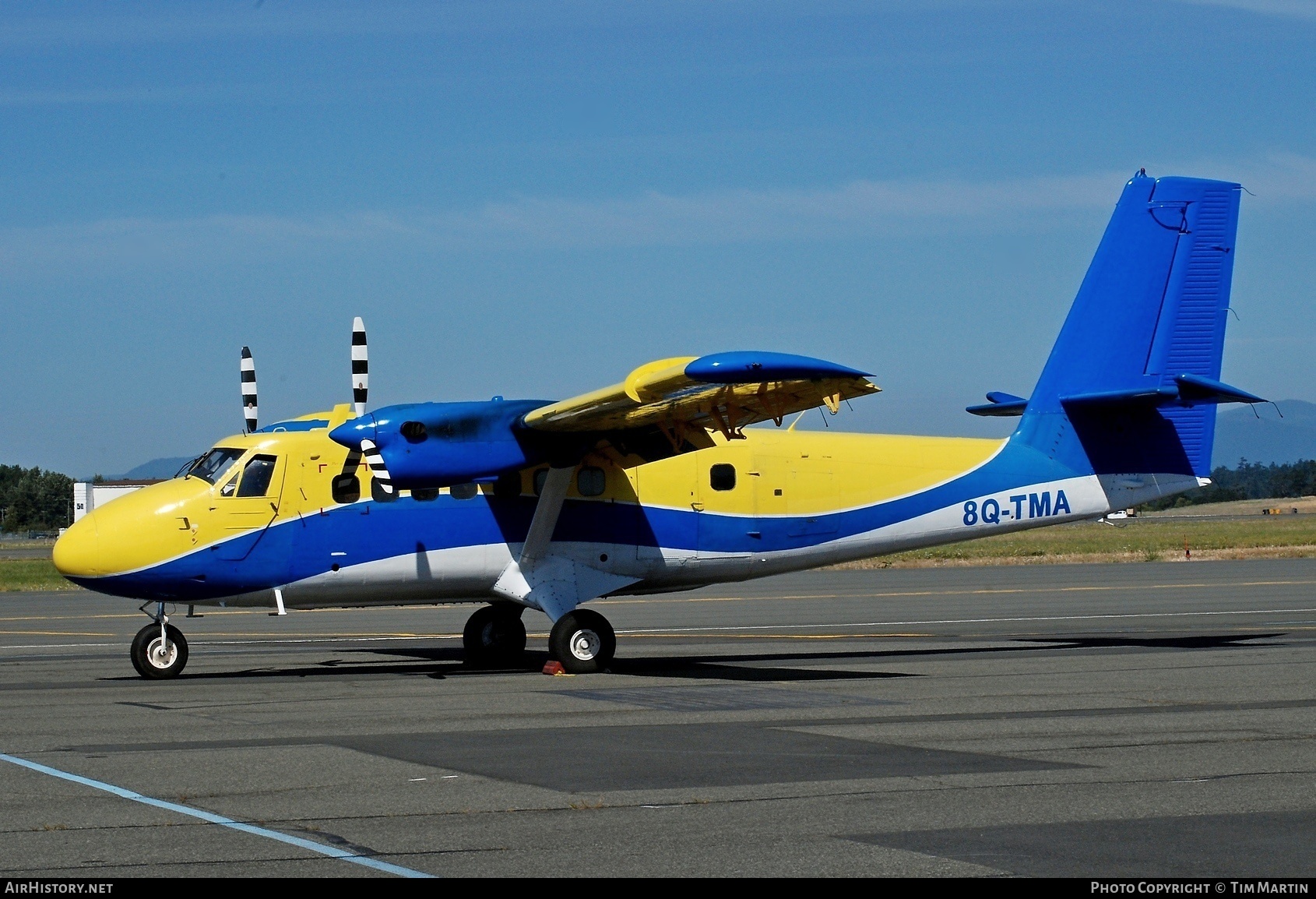 Aircraft Photo of 8Q-TMA | De Havilland Canada DHC-6-100 Twin Otter | AirHistory.net #202871