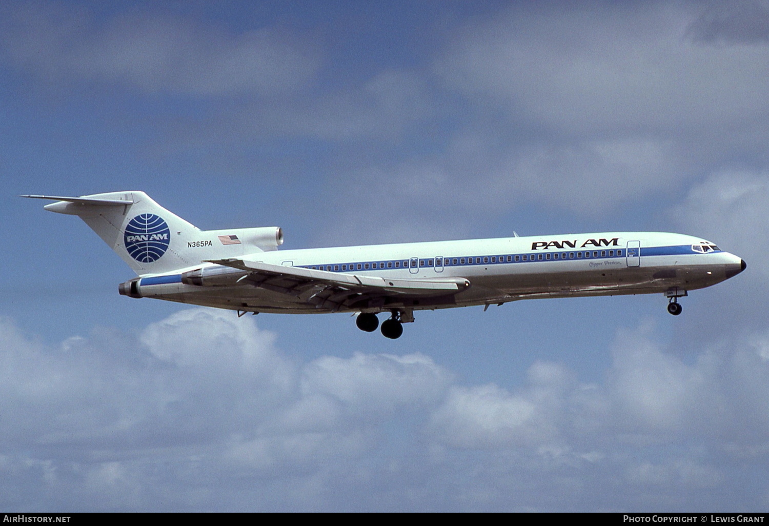 Aircraft Photo of N365PA | Boeing 727-221/Adv | Pan American World Airways - Pan Am | AirHistory.net #202874