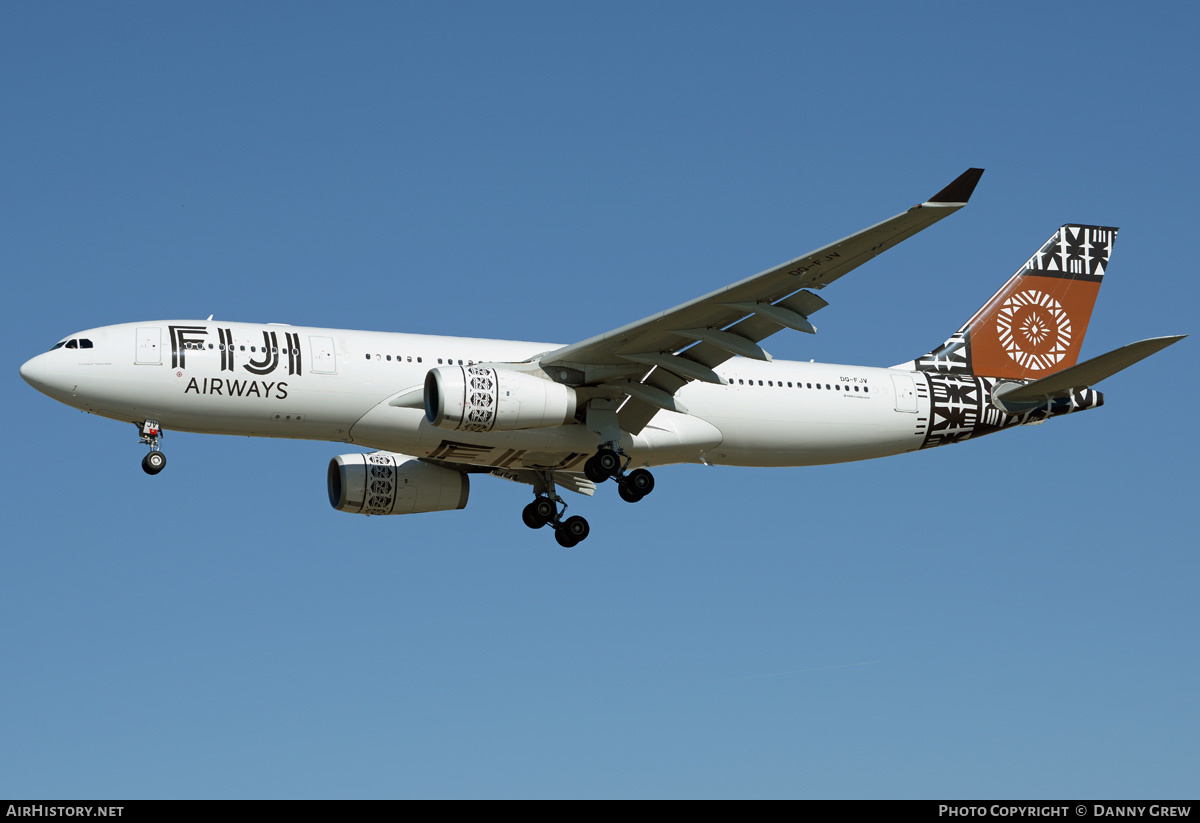 Aircraft Photo of DQ-FJV | Airbus A330-243 | Fiji Airways | AirHistory.net #202877