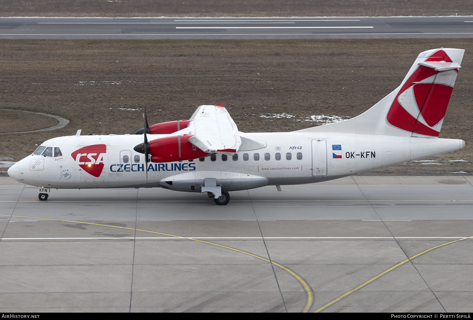 Aircraft Photo of OK-KFN | ATR ATR-42-500 | ČSA - Czech Airlines | AirHistory.net #202899