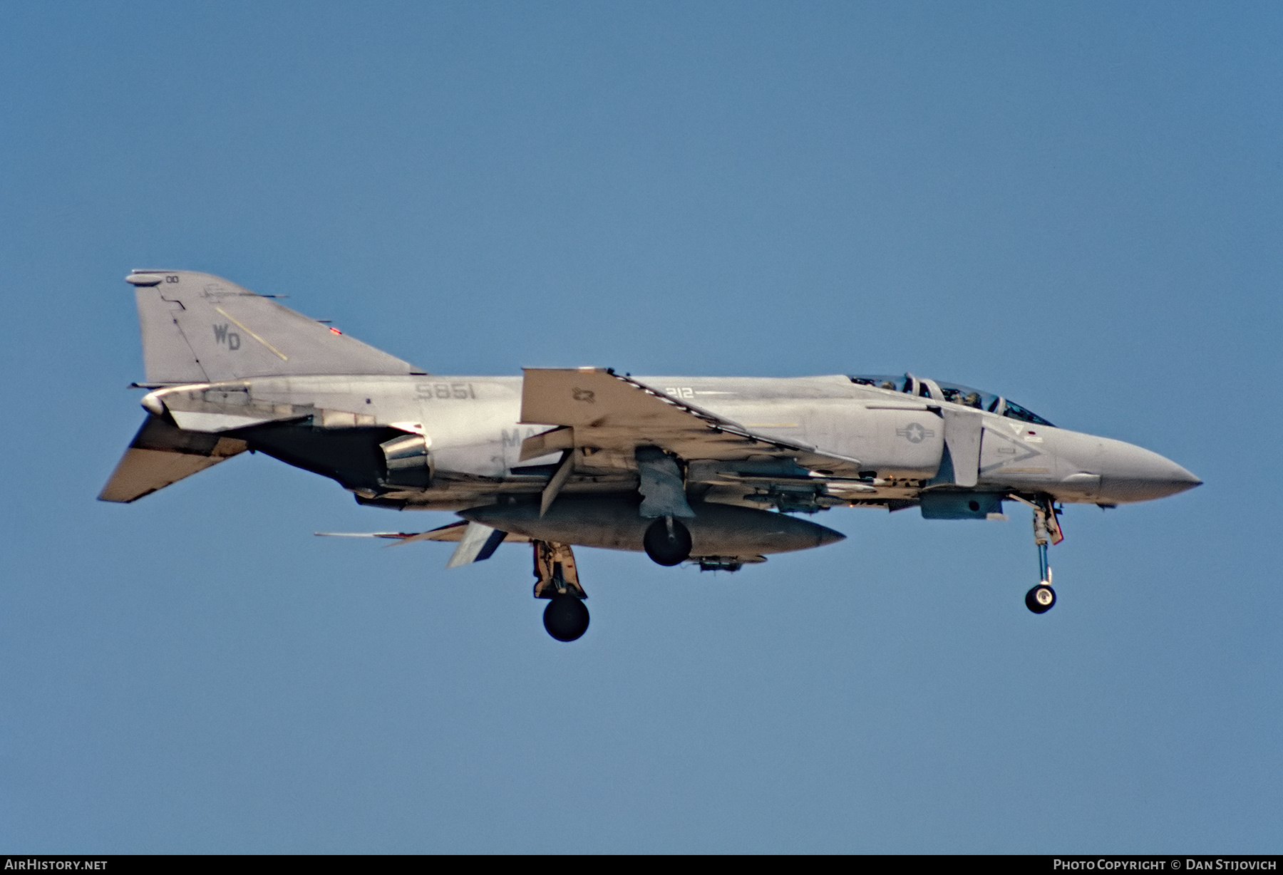 Aircraft Photo of 155851 / 5851 | McDonnell Douglas F-4S Phantom II | USA - Marines | AirHistory.net #202905
