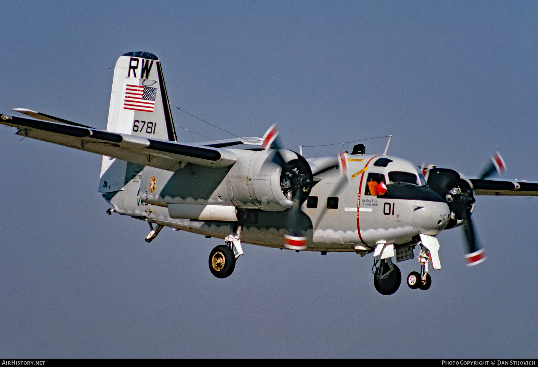 Aircraft Photo of N475AM / 136781 | Grumman C-1A Trader | USA - Navy | AirHistory.net #202920