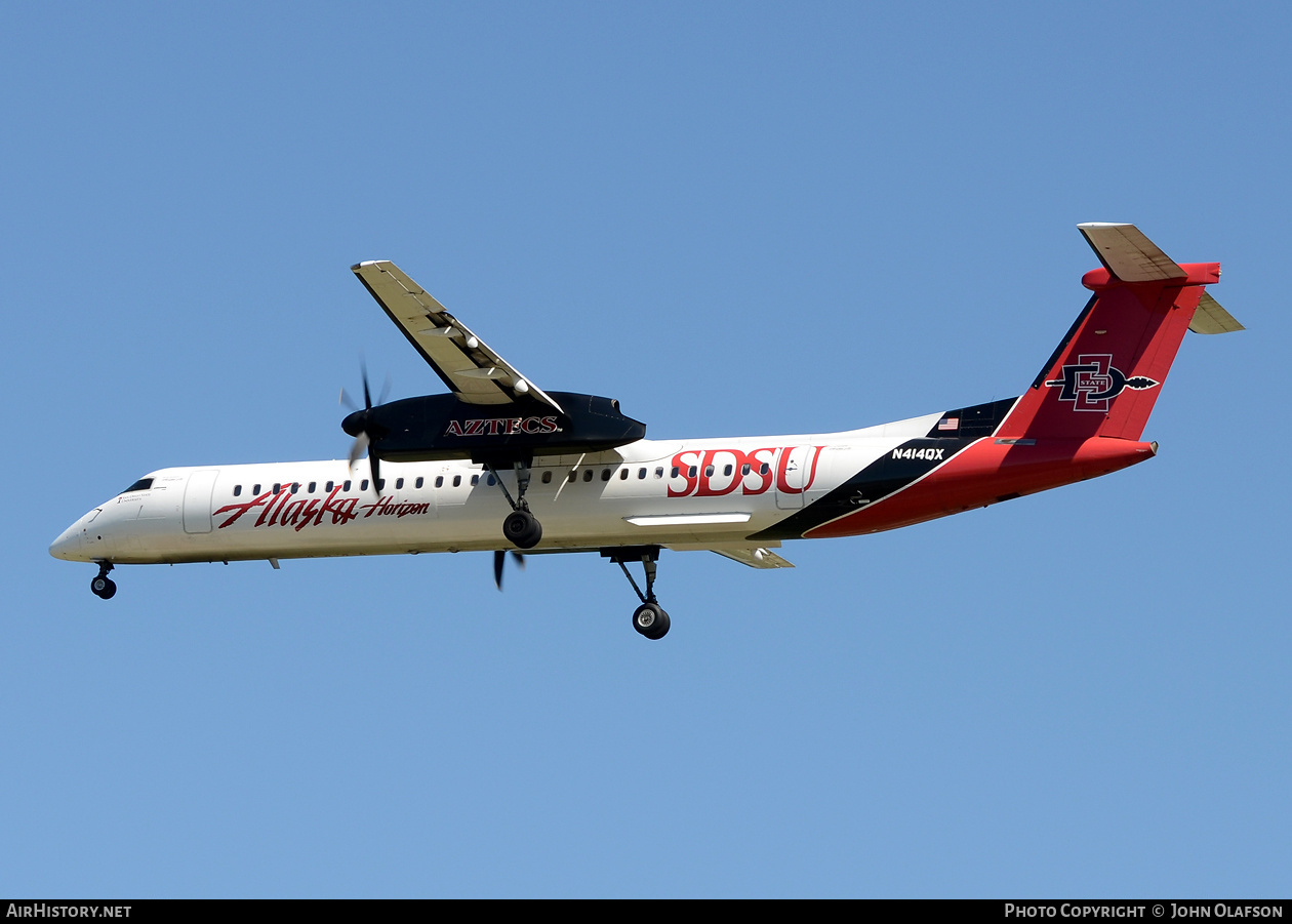 Aircraft Photo of N414QX | Bombardier DHC-8-401 Dash 8 | Alaska Airlines | AirHistory.net #202938