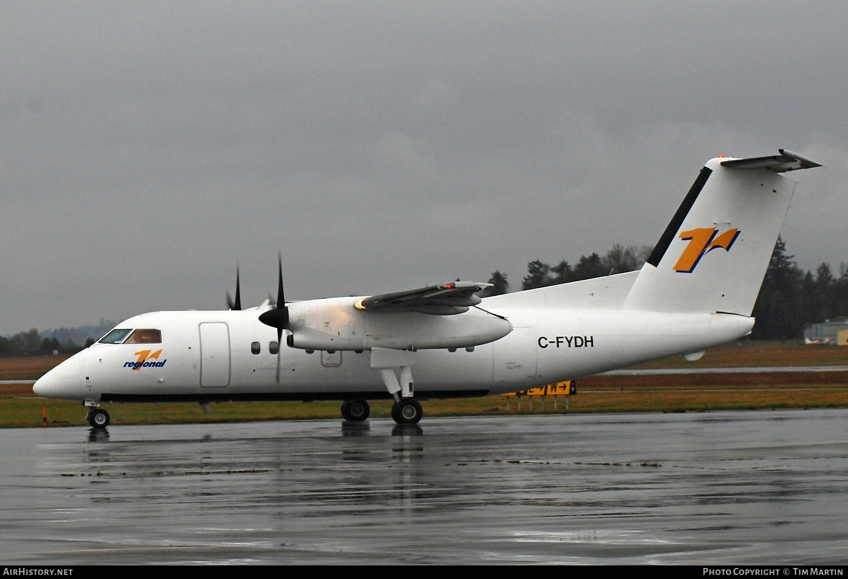 Aircraft Photo of C-FYDH | De Havilland Canada DHC-8-102 Dash 8 | Regional 1 Airlines | AirHistory.net #202940