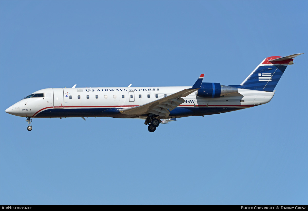 Aircraft Photo of N944SW | Bombardier CRJ-200ER (CL-600-2B19) | US Airways Express | AirHistory.net #202944