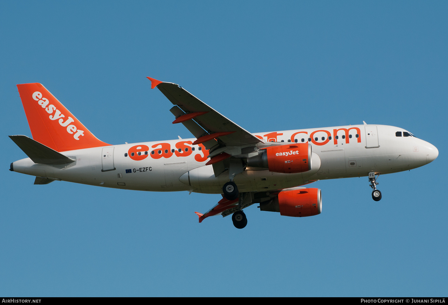 Aircraft Photo of G-EZFC | Airbus A319-111 | EasyJet | AirHistory.net #202957