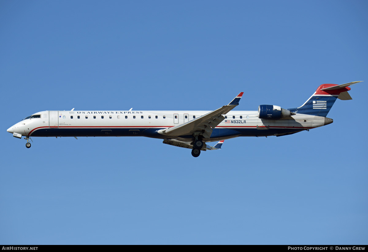 Aircraft Photo of N932LR | Bombardier CRJ-900ER (CL-600-2D24) | US Airways Express | AirHistory.net #202980