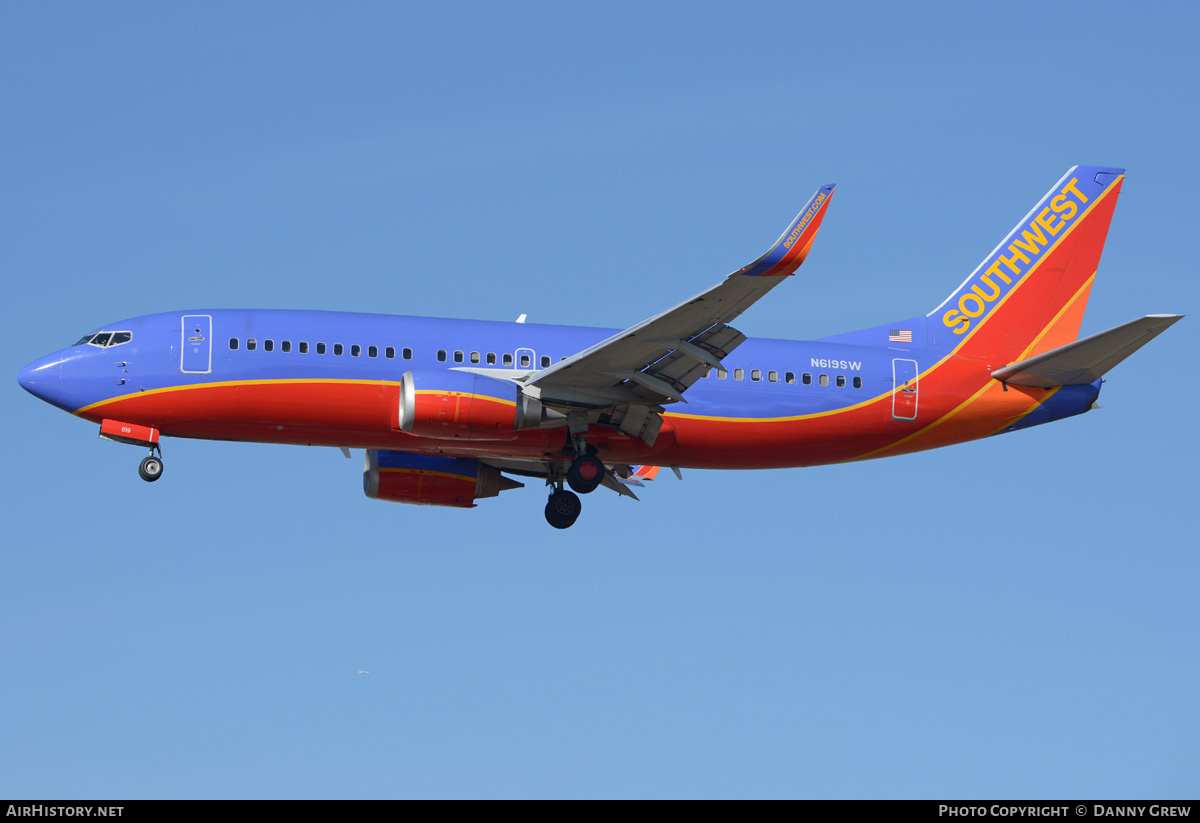 Aircraft Photo of N619SW | Boeing 737-3H4 | Southwest Airlines | AirHistory.net #202982