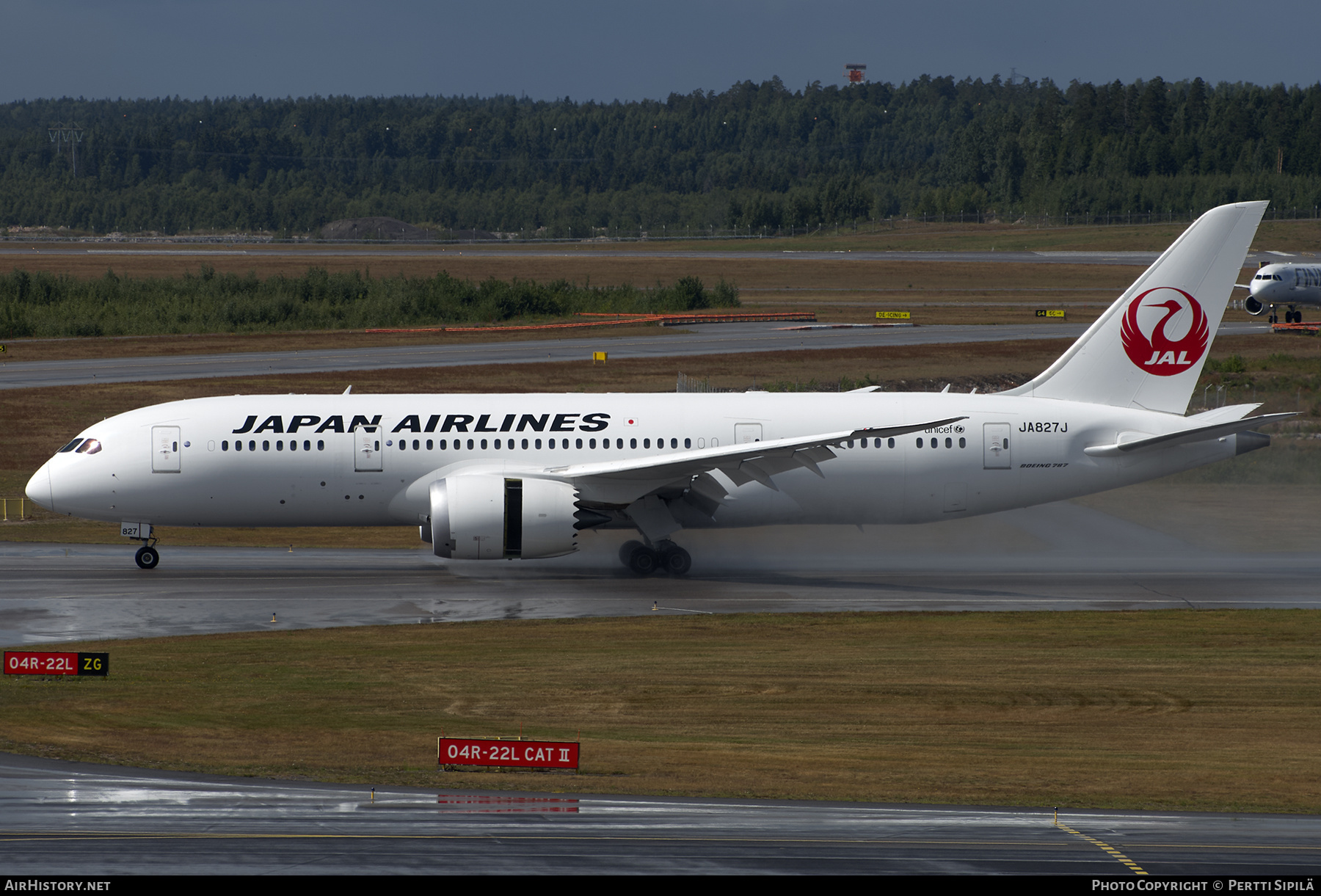 Aircraft Photo of JA827J | Boeing 787-8 Dreamliner | Japan Airlines - JAL | AirHistory.net #202988