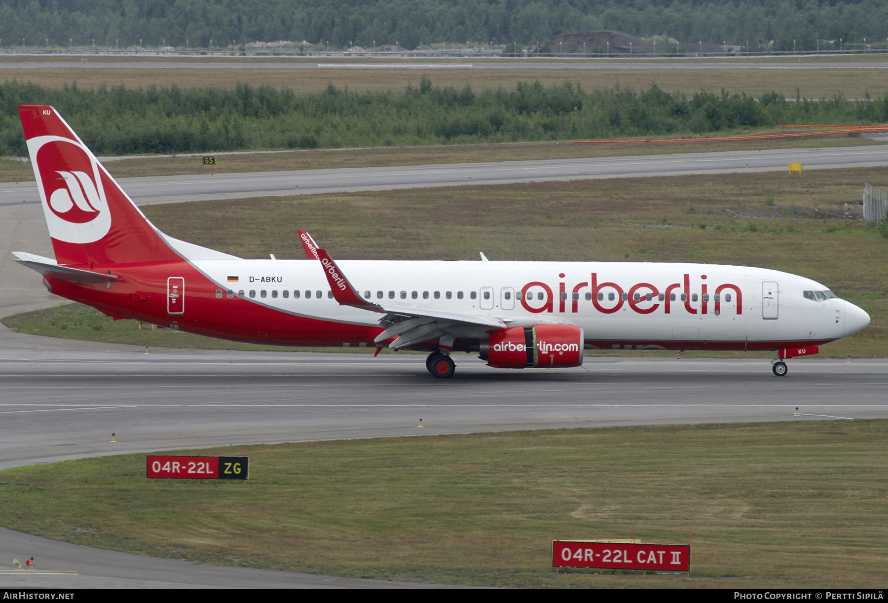Aircraft Photo of D-ABKU | Boeing 737-86J | Air Berlin | AirHistory.net #202995