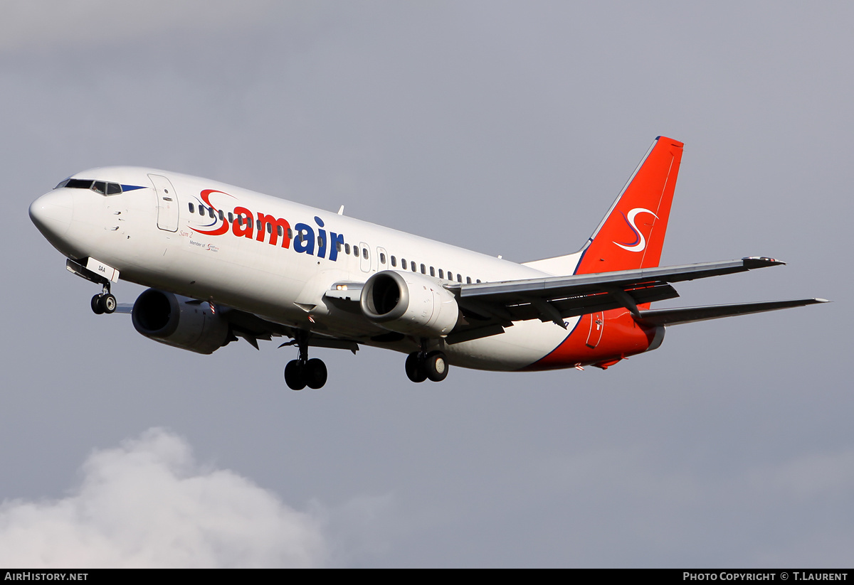 Aircraft Photo of OM-SAA | Boeing 737-476 | Samair | AirHistory.net #202998