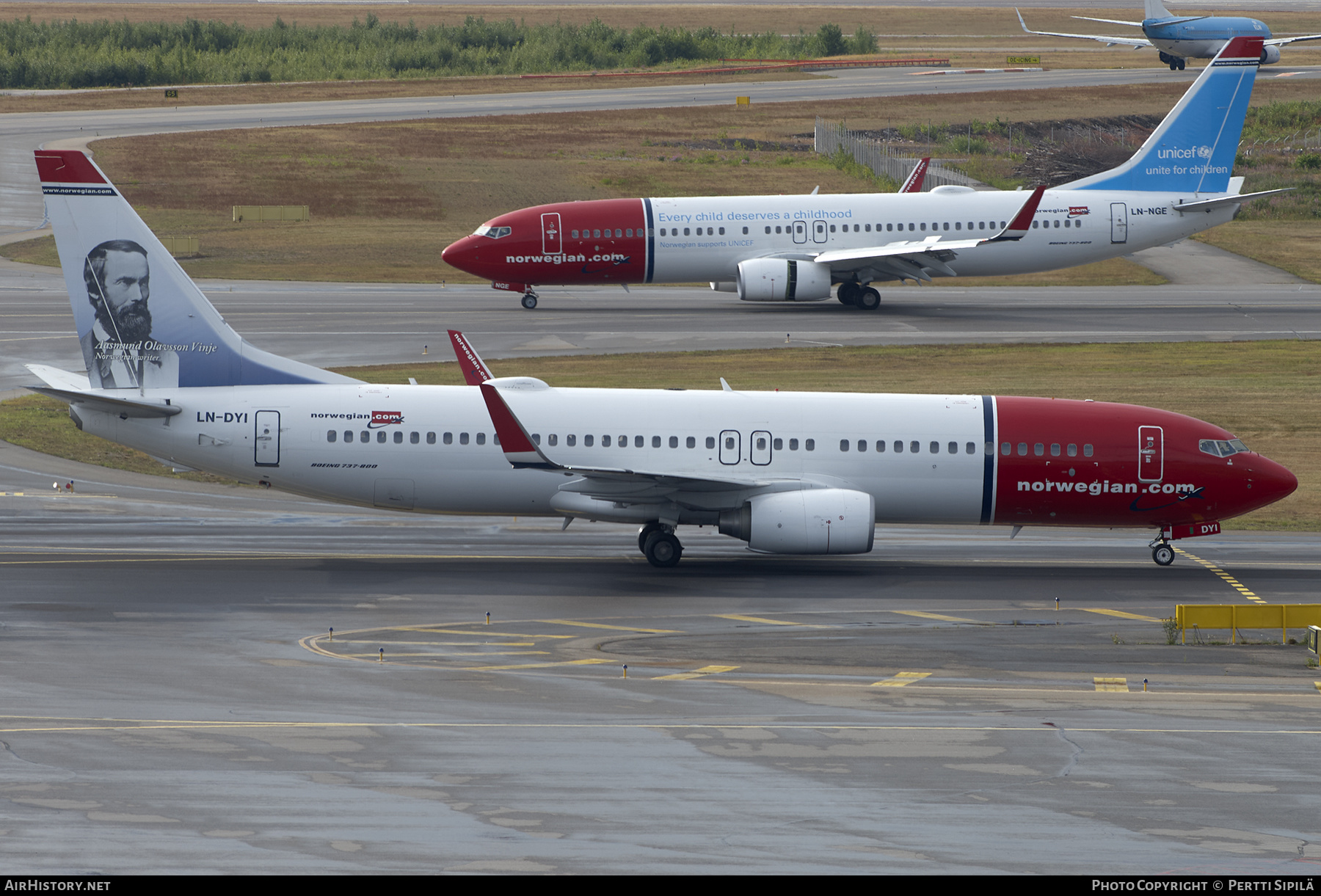 Aircraft Photo of LN-DYI | Boeing 737-8JP | Norwegian Air Shuttle | AirHistory.net #203016