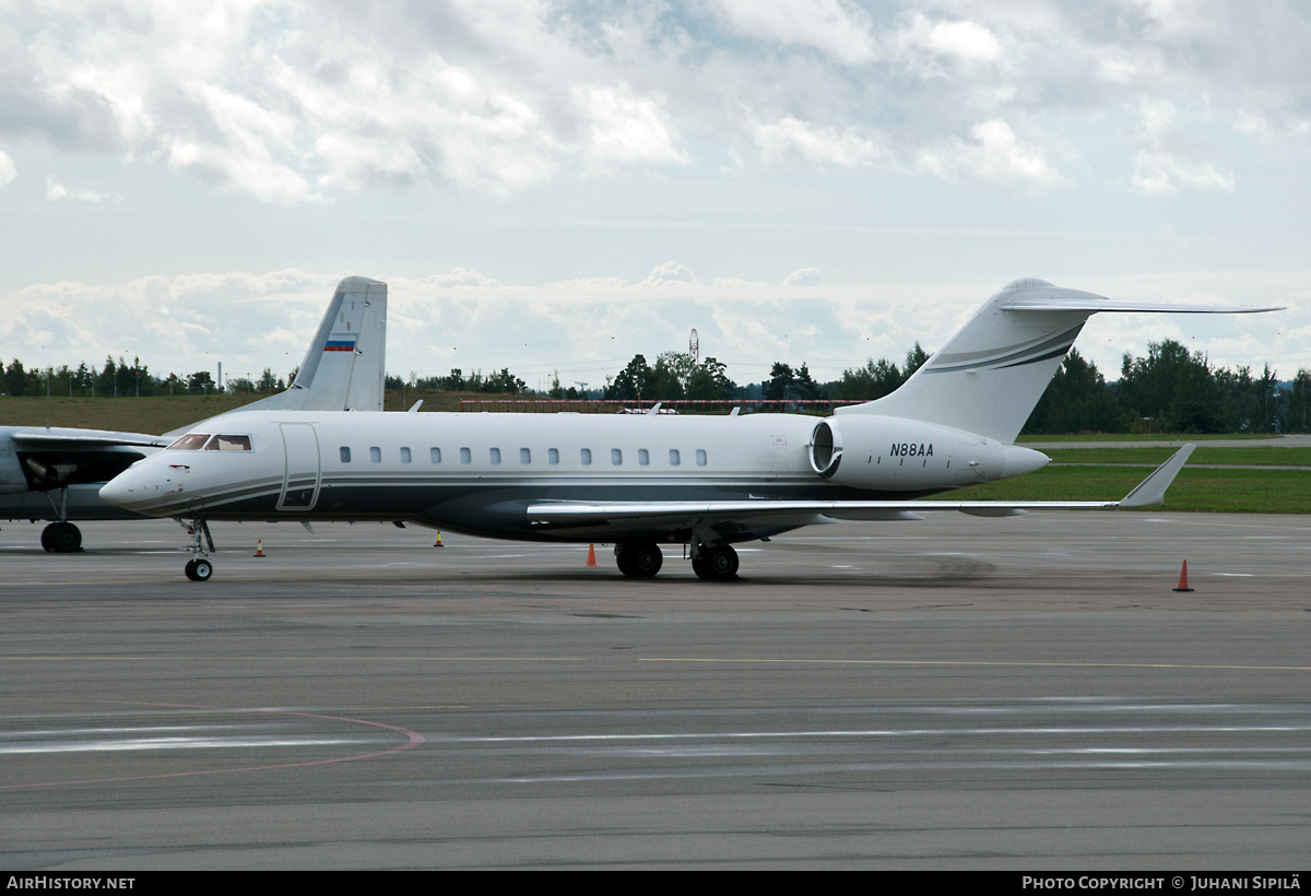Aircraft Photo of N88AA | Bombardier Global Express (BD-700-1A10) | AirHistory.net #203017